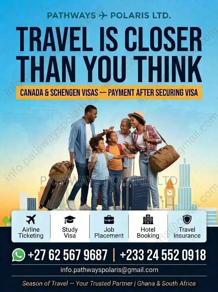 Visas for Tourism, Study and Work Opportunies Abroad