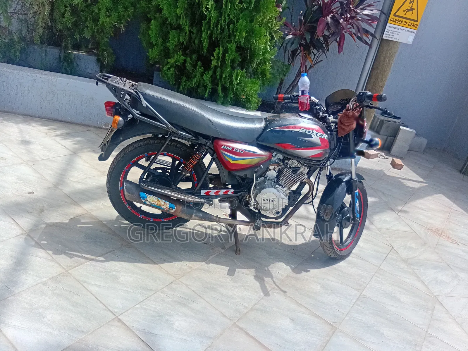 Bajaj Boxer 150 UG 2015 Black