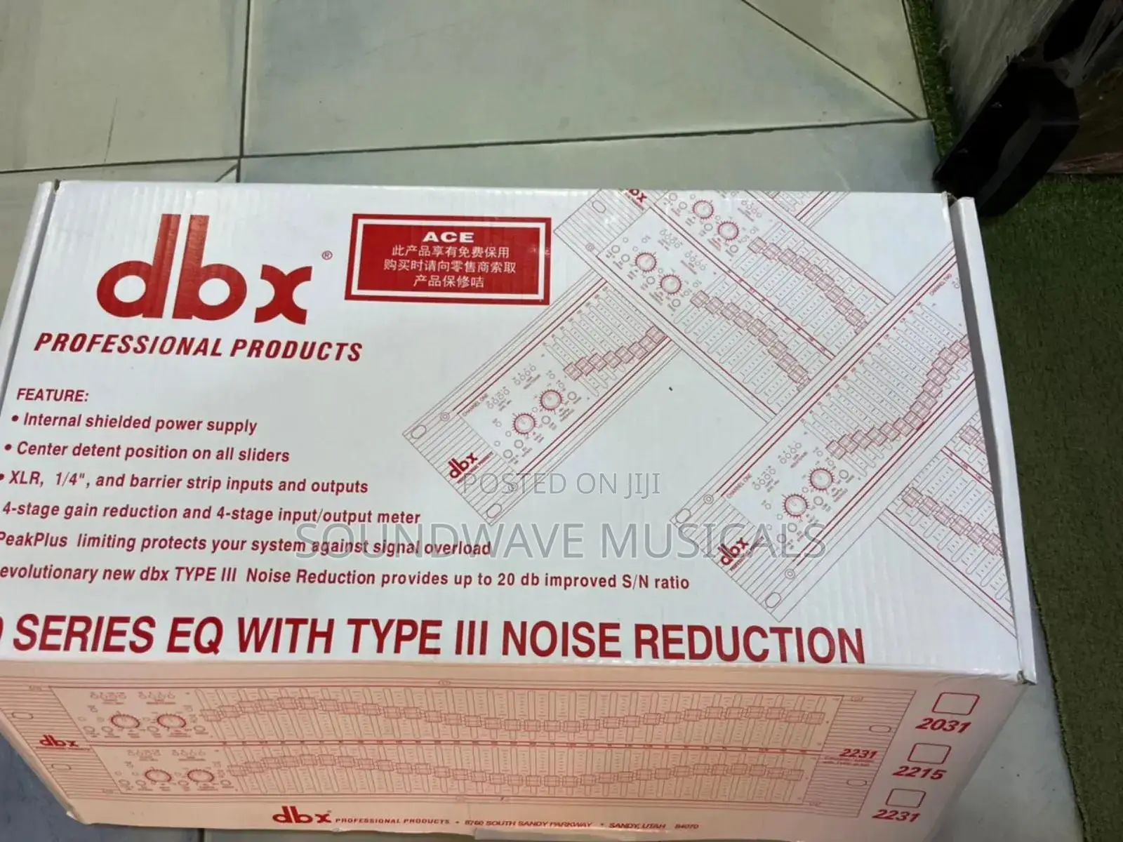 DBX -2231 Equilzer/ Limiter With Typiii Nr