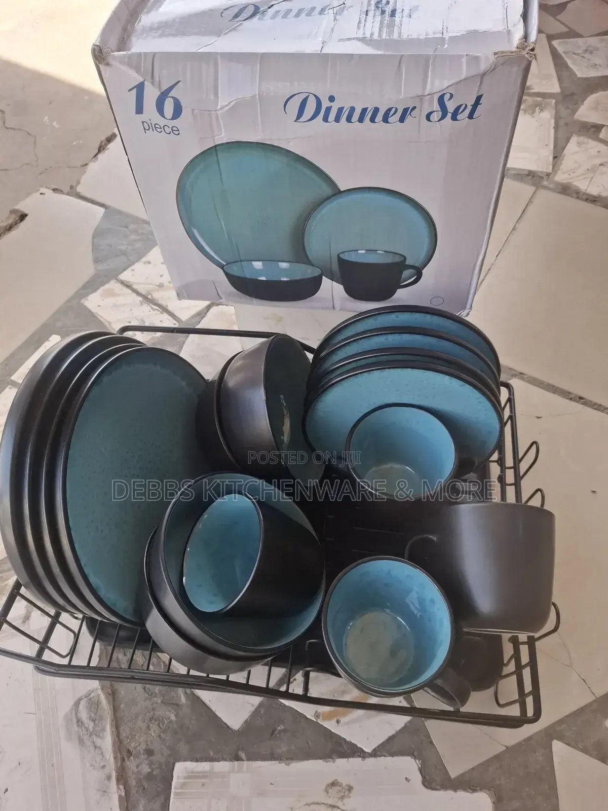 16pcs Dinner Sets With Rack