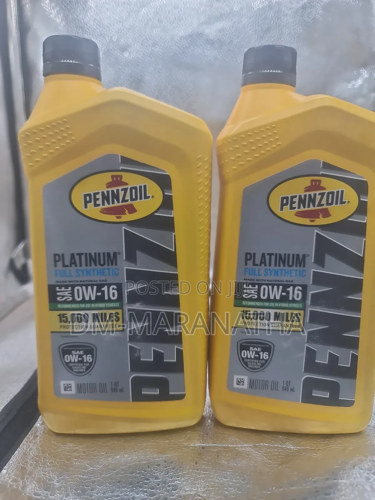 0w-16 Full Box Toyota Full Synthetic Engine Oil 1liter