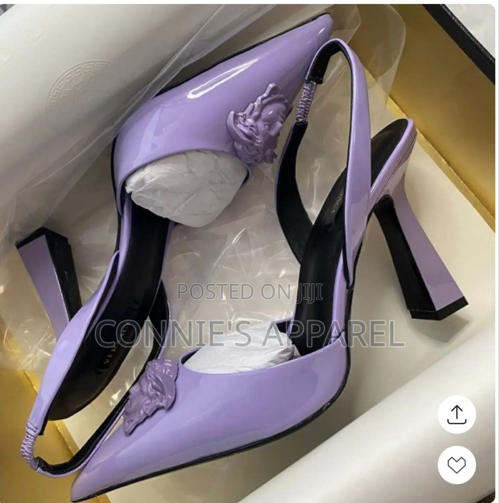 Original Versace Sandals Heels For Women