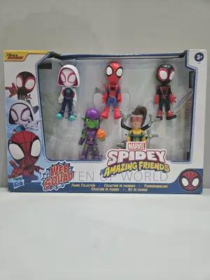 Marvel Spidey and His Amazing Friends Web Squad Figure Collection