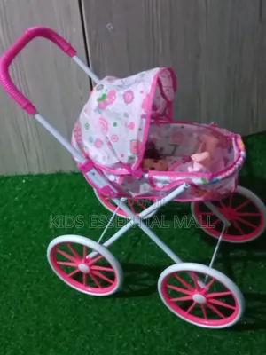 Big Tires Stroller With Baby Doll for Kids