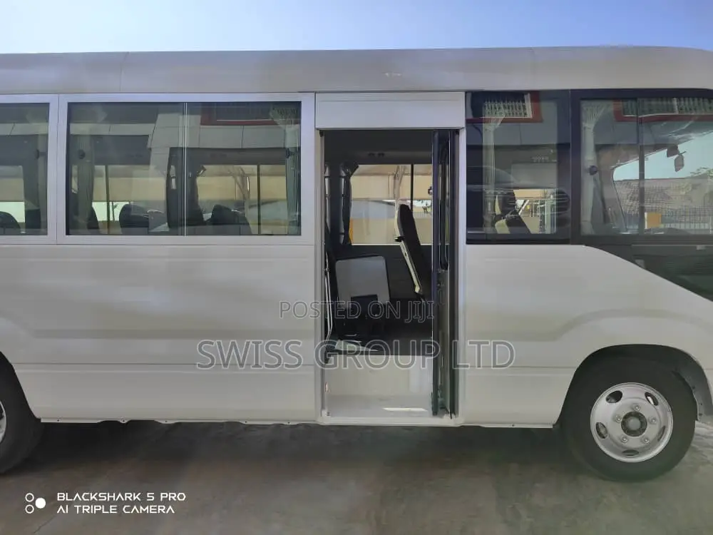 New Toyota Coaster 2025 White