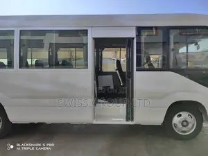 New Toyota Coaster 2025 White