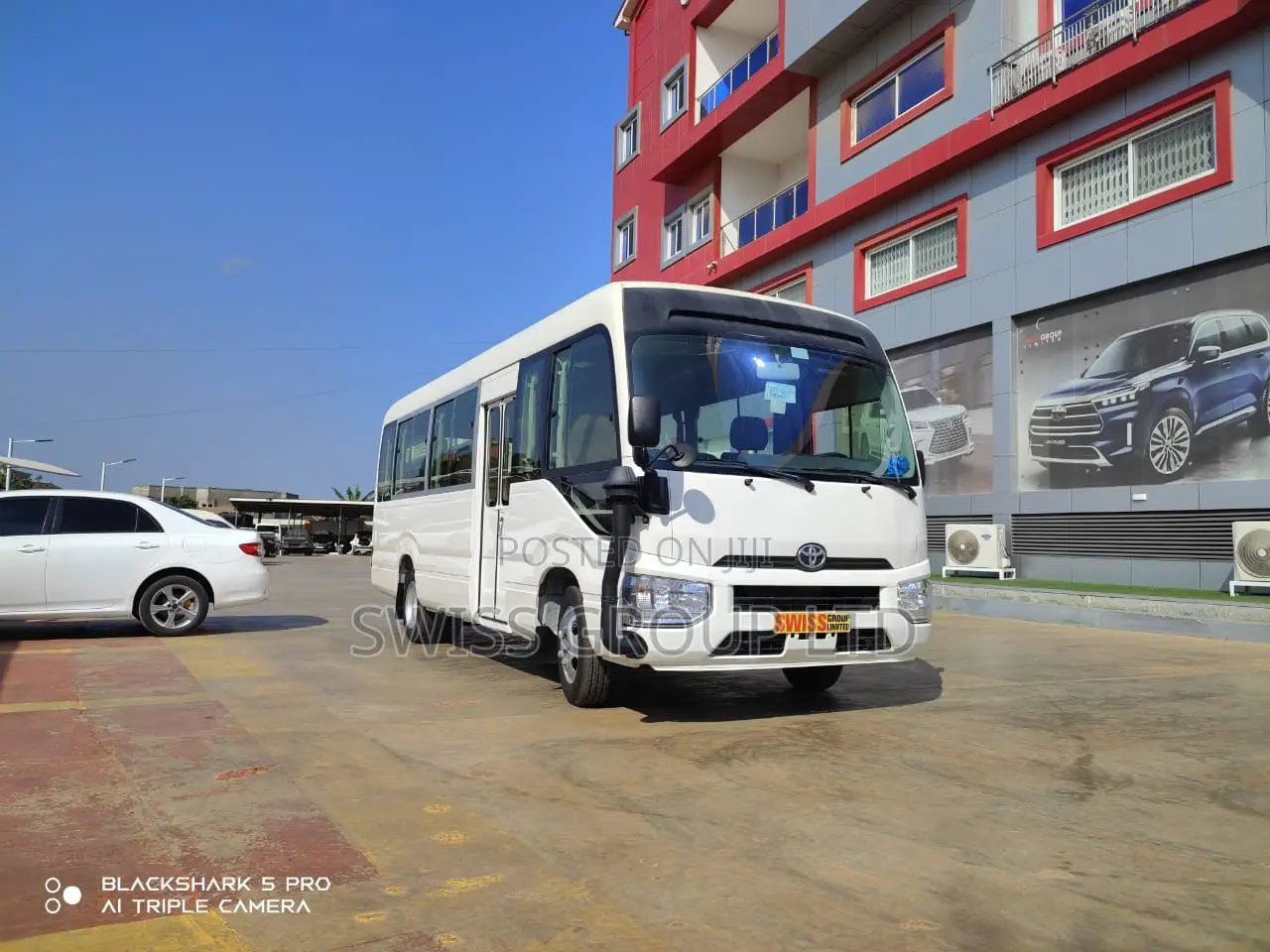 New Toyota Coaster 2025 White
