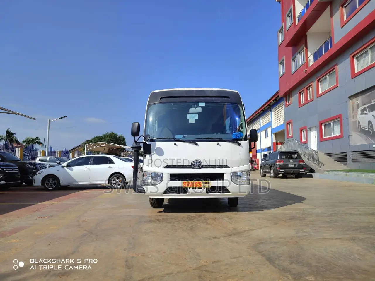 New Toyota Coaster 2025 White