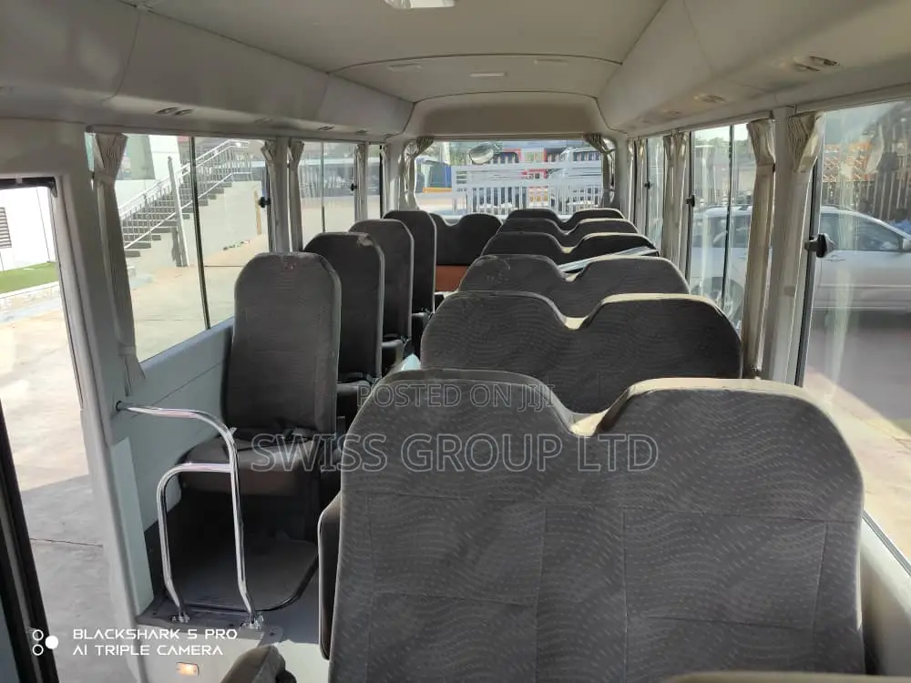 New Toyota Coaster 2025 White