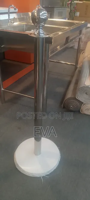Event Stanchion Barrier With Rope