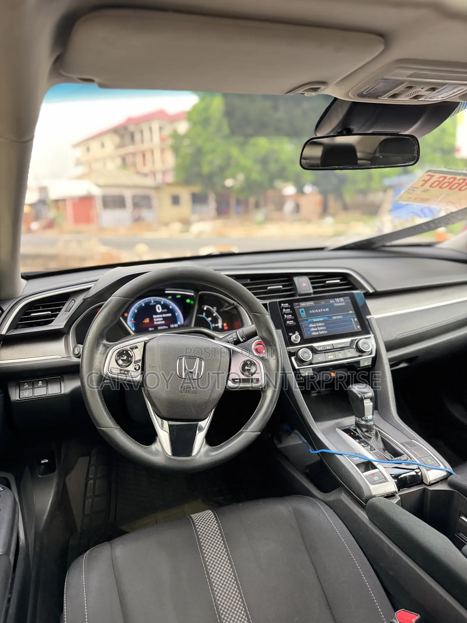 Honda Civic EX Sedan 2019 Black