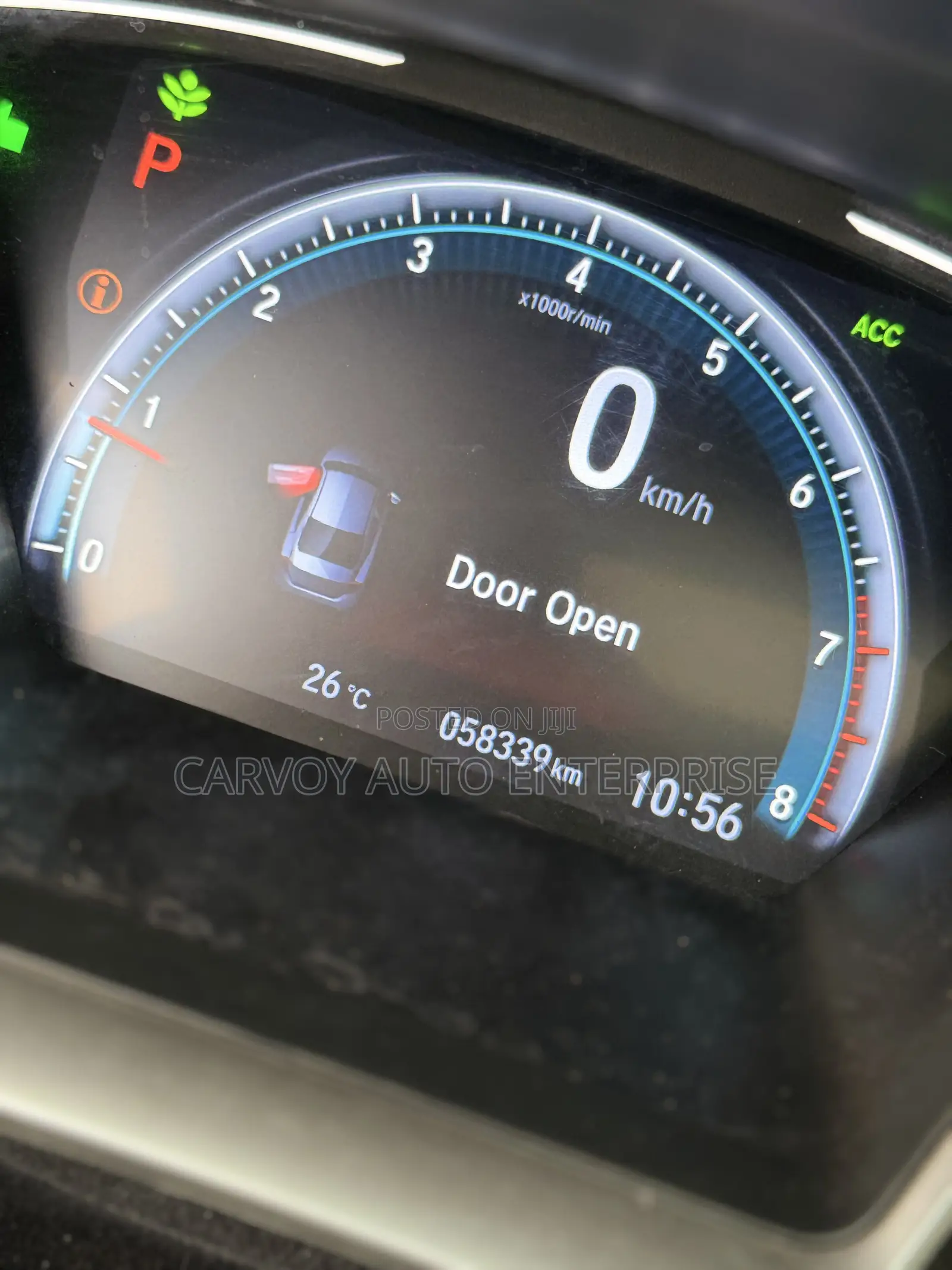 Honda Civic EX Sedan 2019 Black