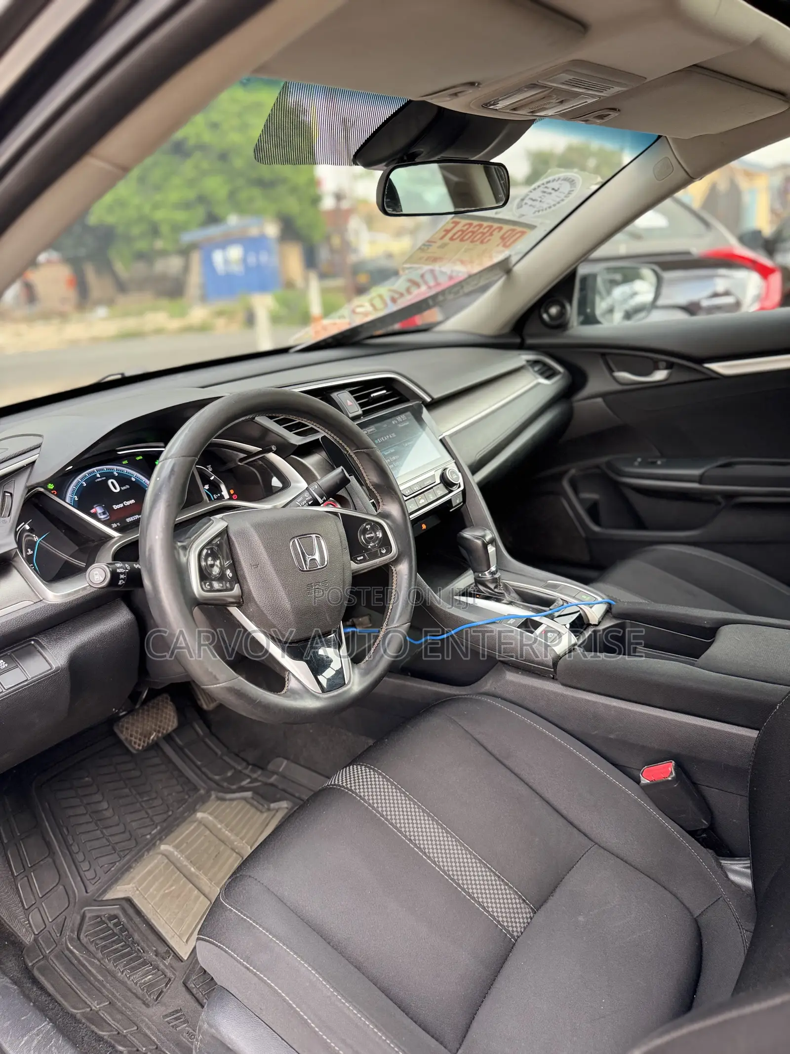 Honda Civic EX Sedan 2019 Black