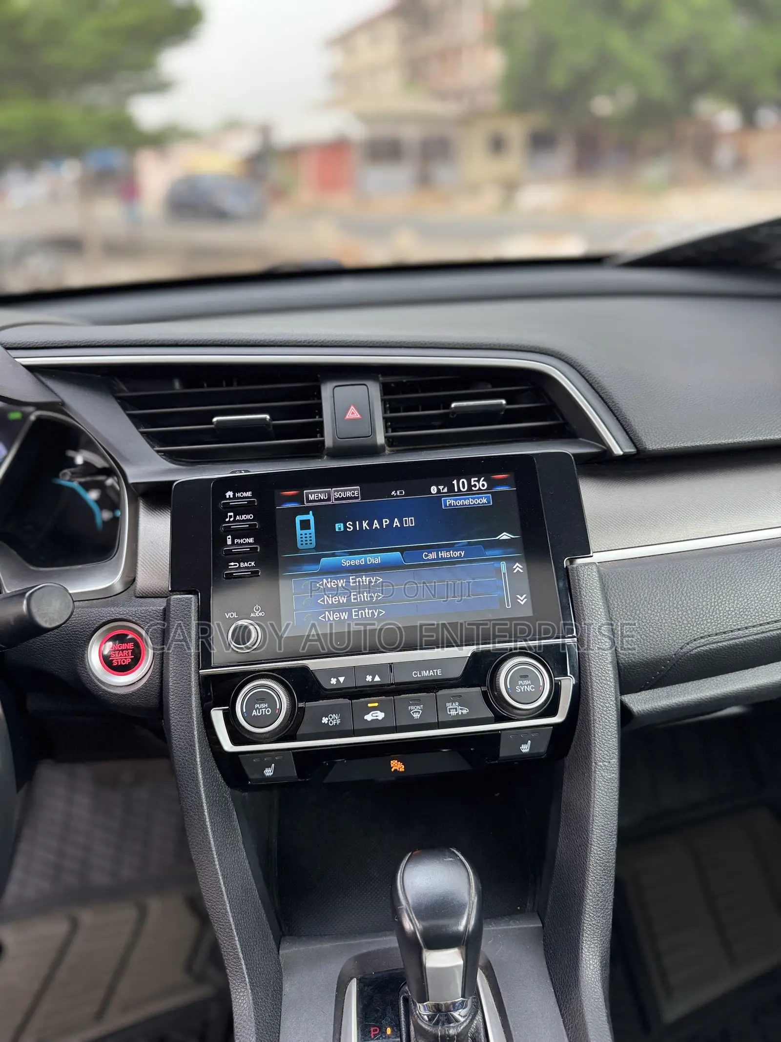 Honda Civic EX Sedan 2019 Black