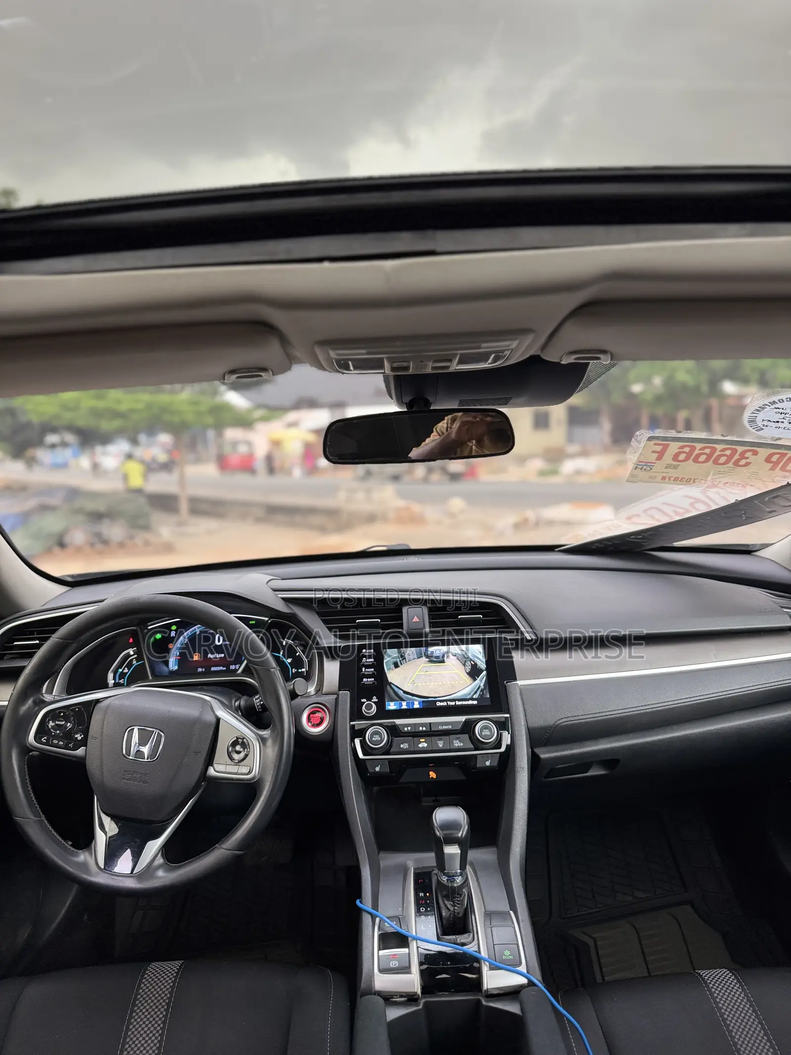 Honda Civic EX Sedan 2019 Black