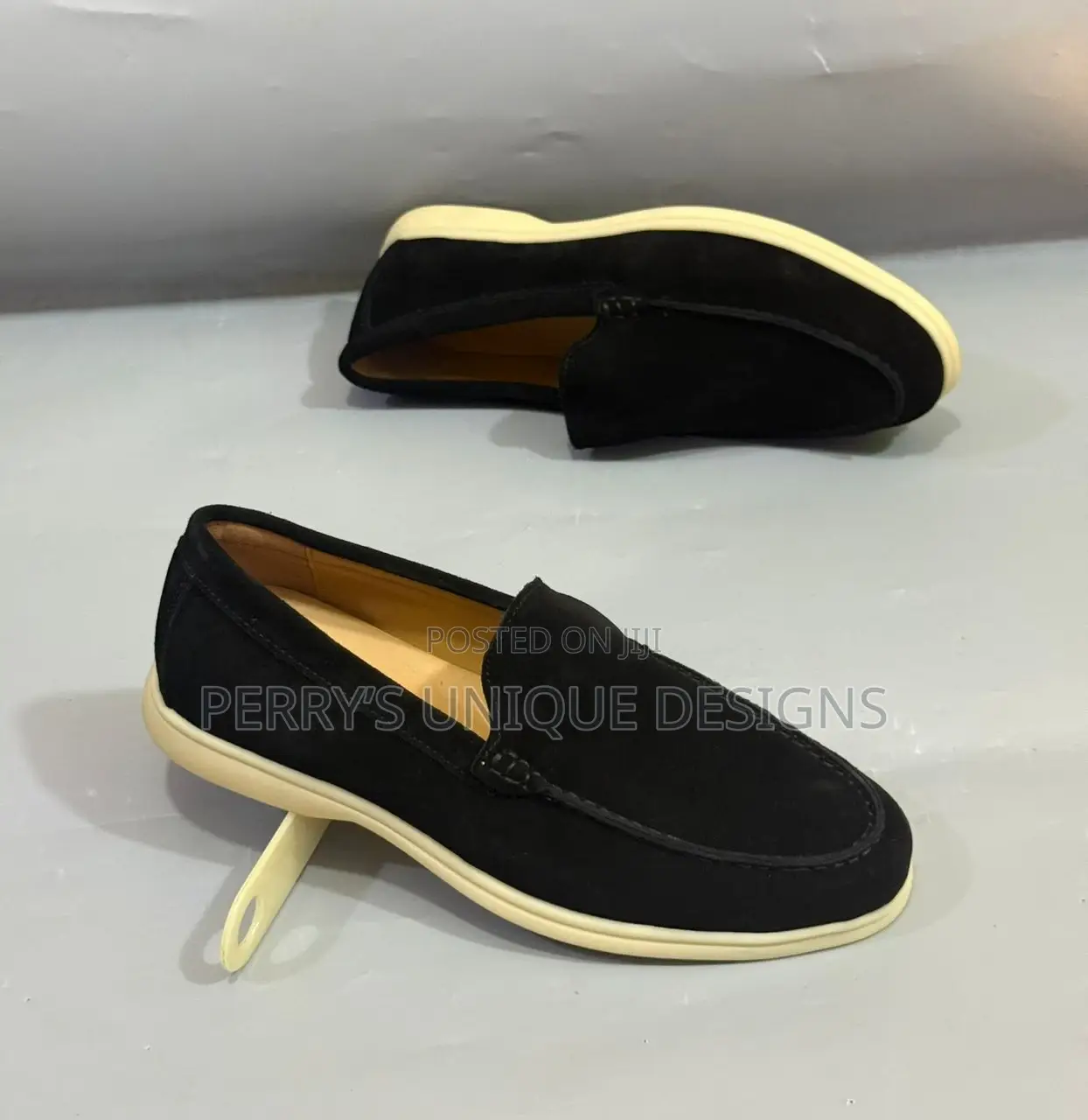 Midnight Luxe Suede Loafers