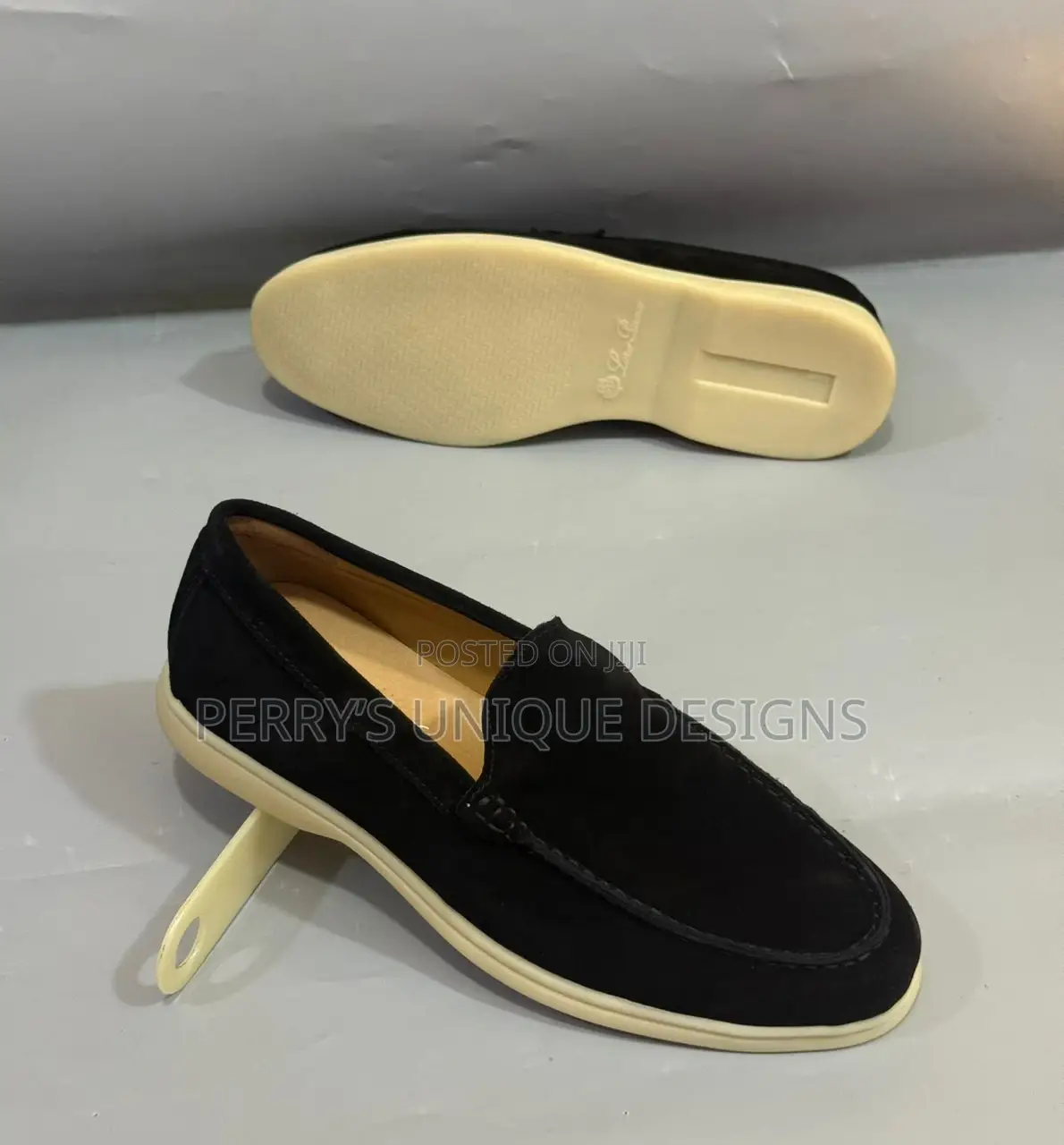 Midnight Luxe Suede Loafers
