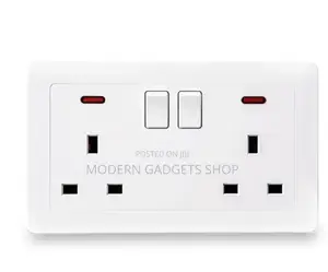 5pcs Uk Type Outlet Socket