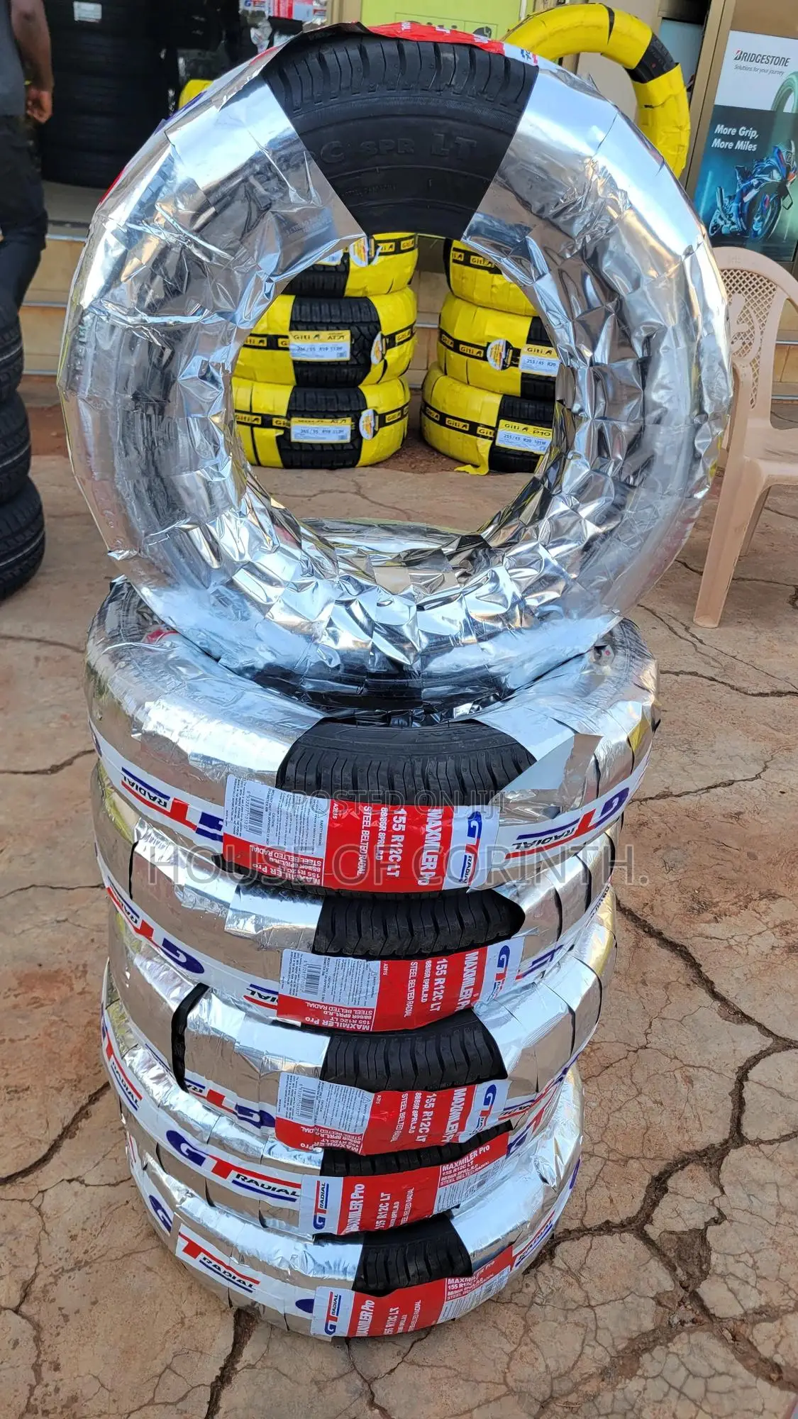 155r12c Gt Radial Maxmiller Pro 88/86 8pr