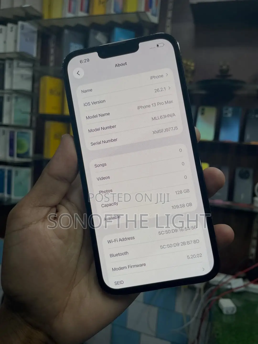 New Apple iPhone 13 Pro Max 128 GB Black