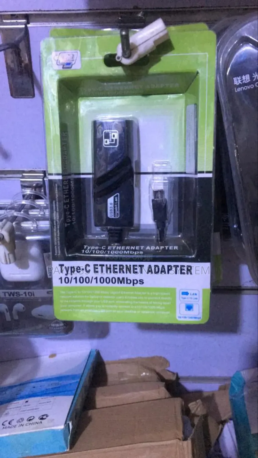 Usb Type C to Ethernet Adapter