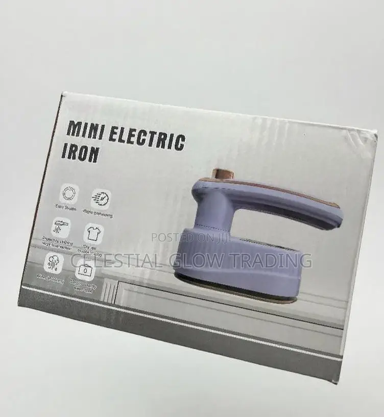 Mini Foldable Electric Iron – Home Travel Garment Ironing Machine