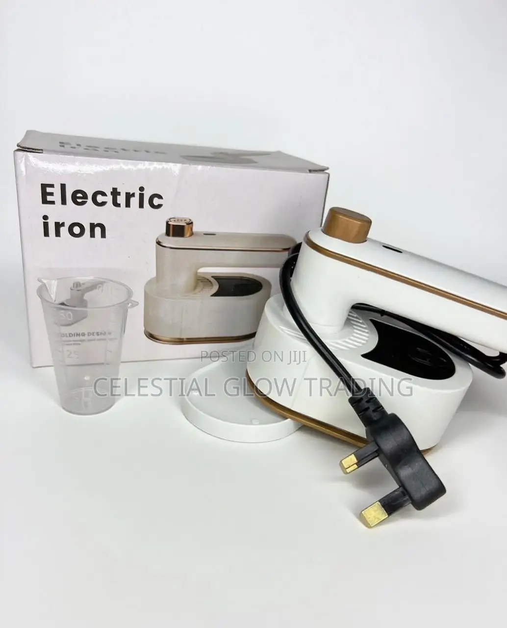 Mini Foldable Electric Iron – Home Travel Garment Ironing Machine