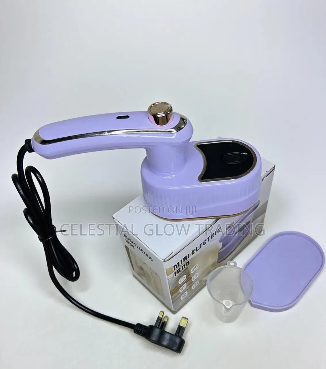 Mini Foldable Electric Iron – Home Travel Garment Ironing Machine