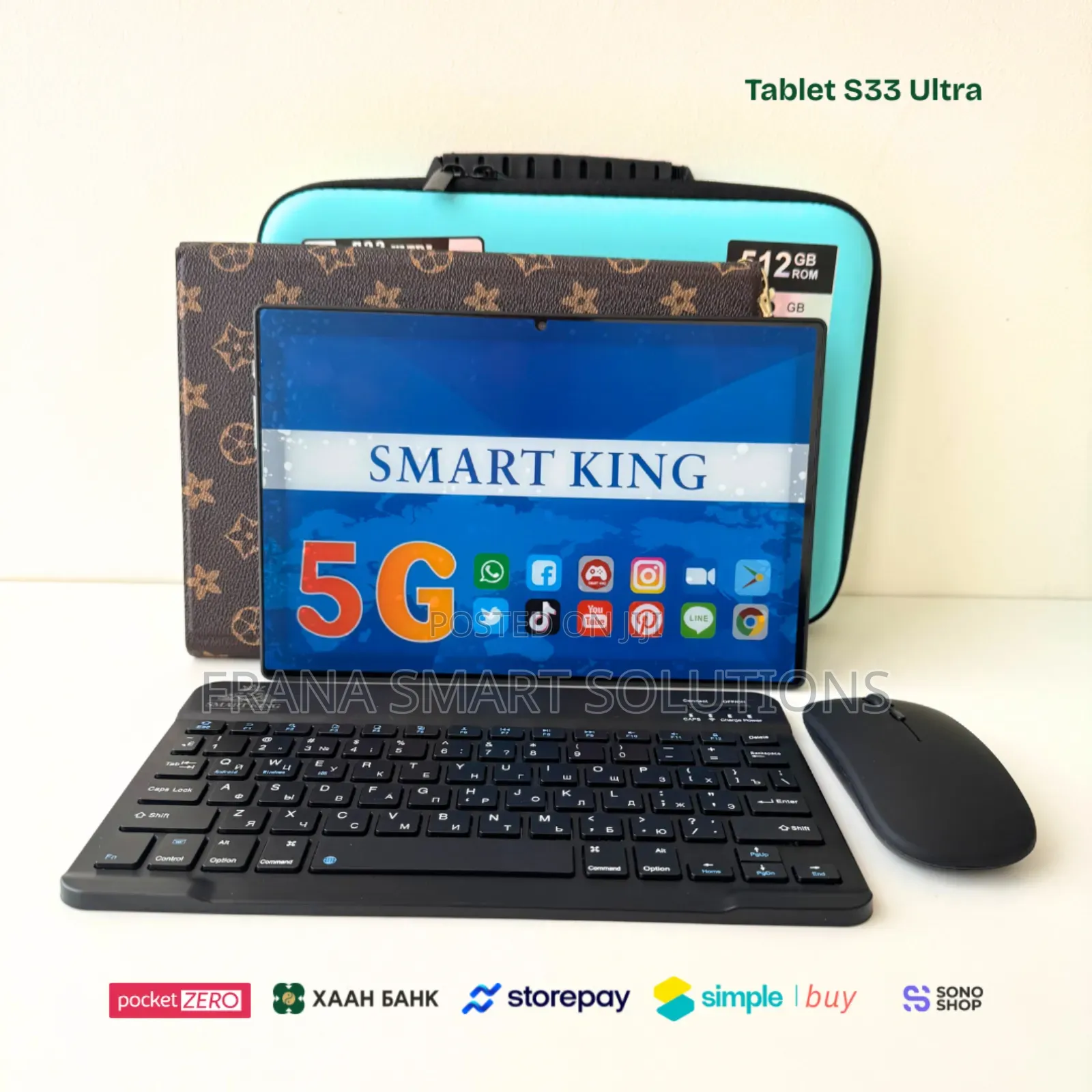 New Tablet 512 GB Black
