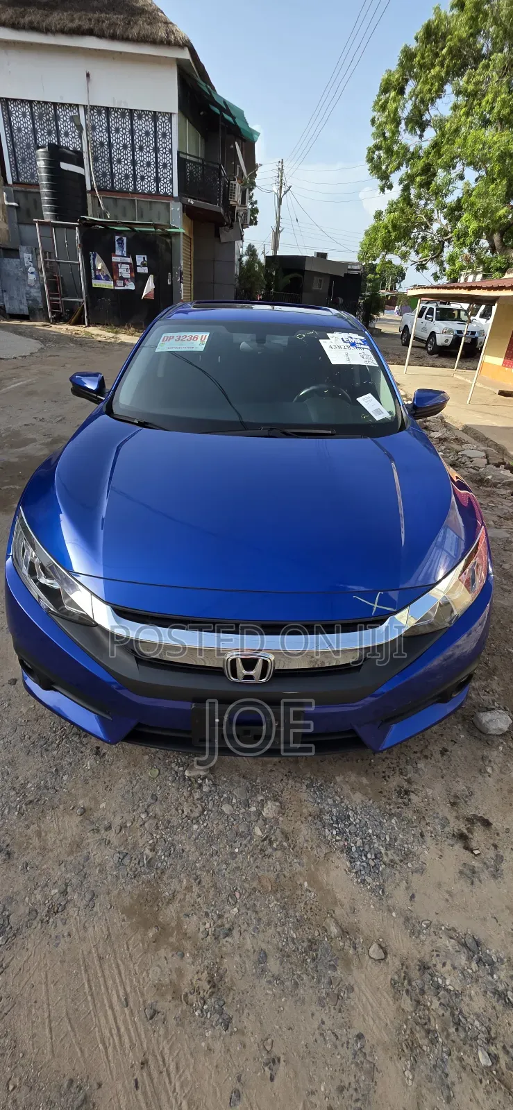 Honda Civic EX-L Sedan 2018 Blue