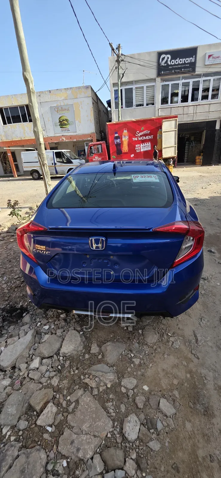 Honda Civic EX-L Sedan 2018 Blue