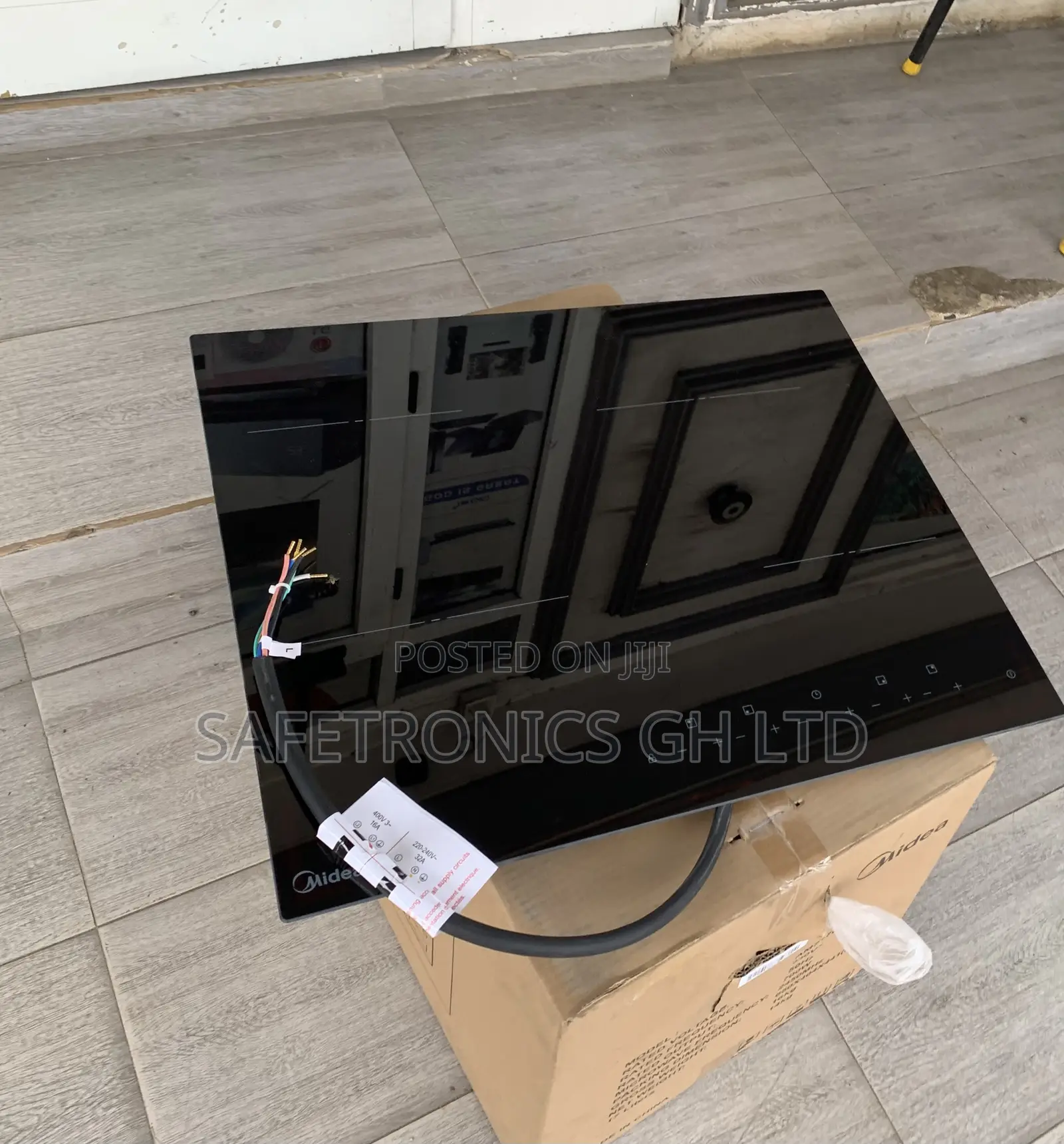 Lastest Black Glass Midea 60cm Inbuilt 4 Hobs 2026 Burner