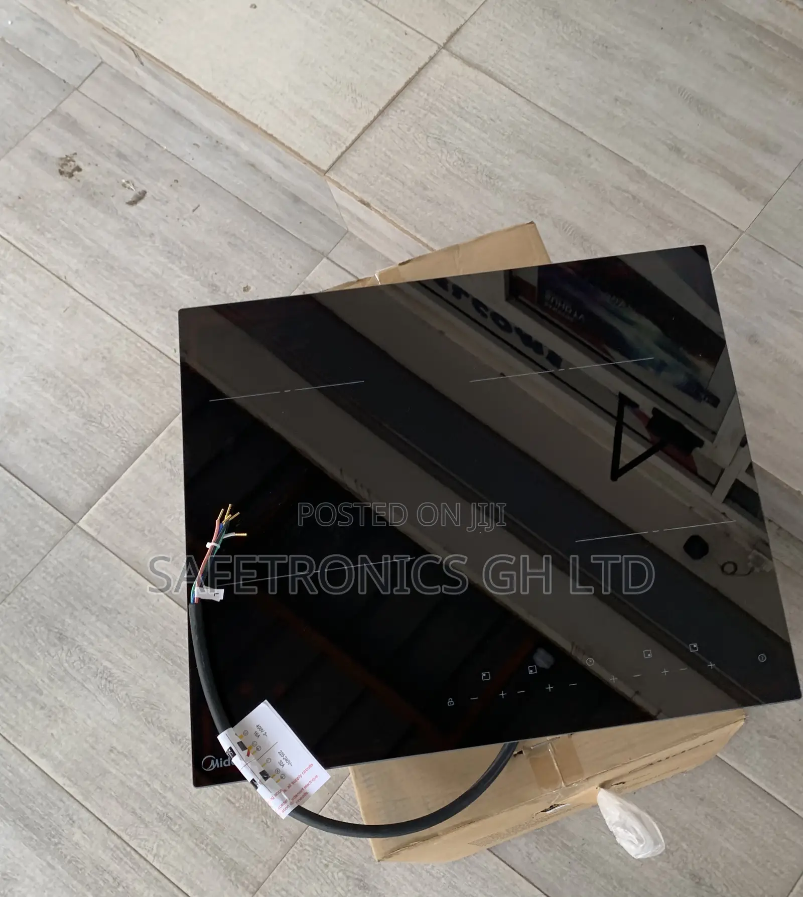 Check Out New 60cm Inbuilt Black 4 Hob Midea 2026 Burner