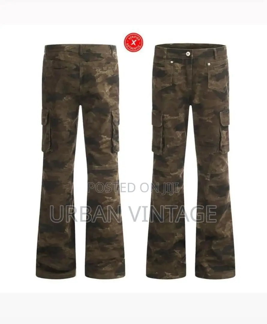 Cargo Pants and Baggy Camouflage Jeans