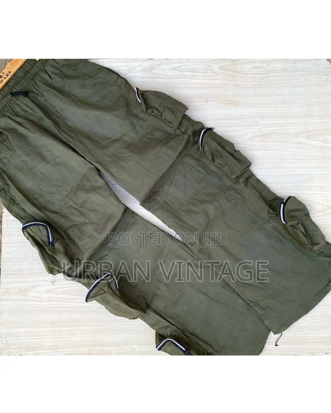 Cargo Pants and Baggy Camouflage Jeans