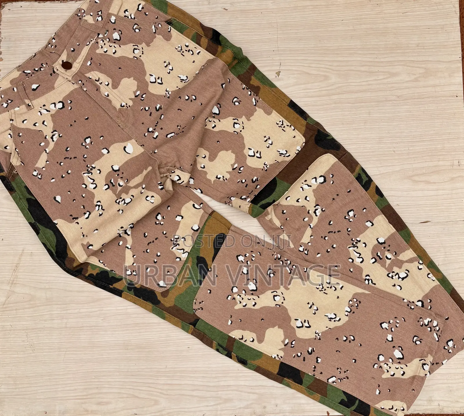 Cargo Pants and Baggy Camouflage Jeans