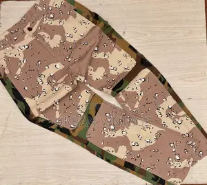 Cargo Pants and Baggy Camouflage Jeans