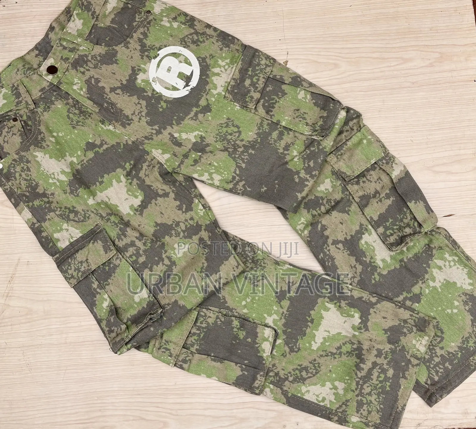Cargo Pants and Baggy Camouflage Jeans