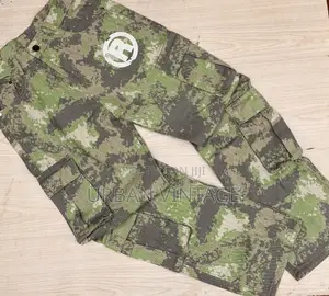Cargo Pants and Baggy Camouflage Jeans