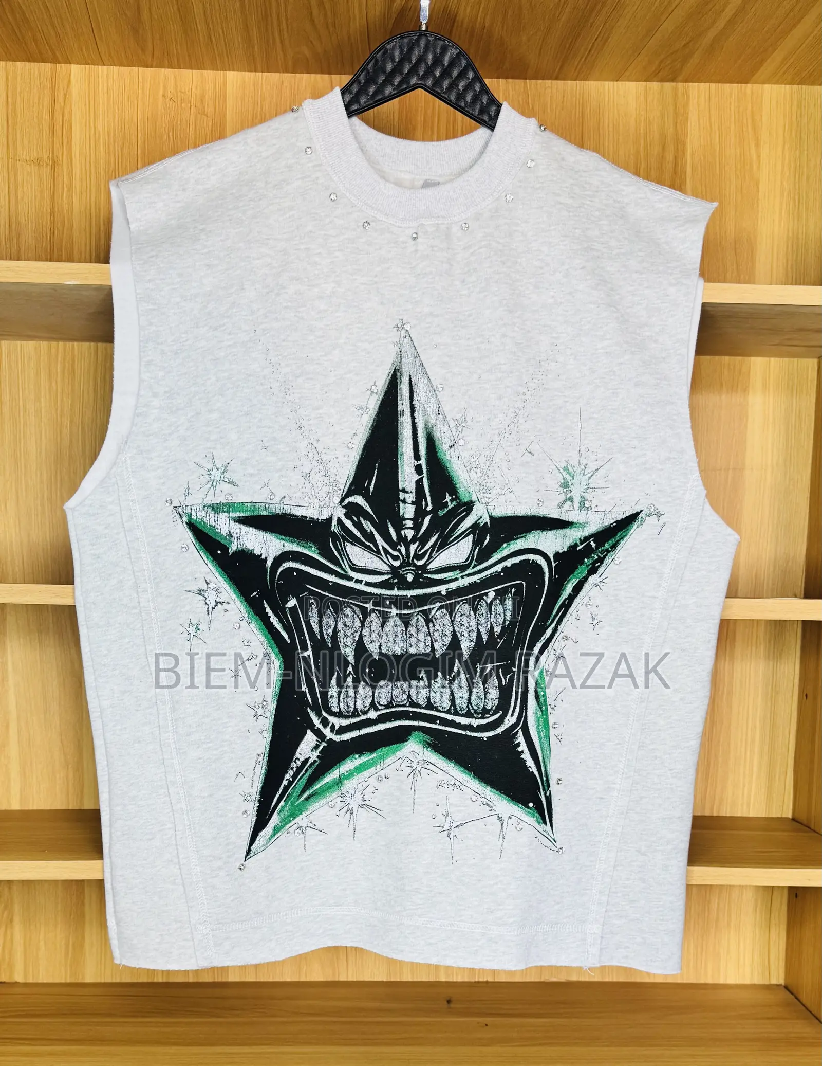 Essentials Thick N Heavy Crop Armless Tshirts Available in Stock