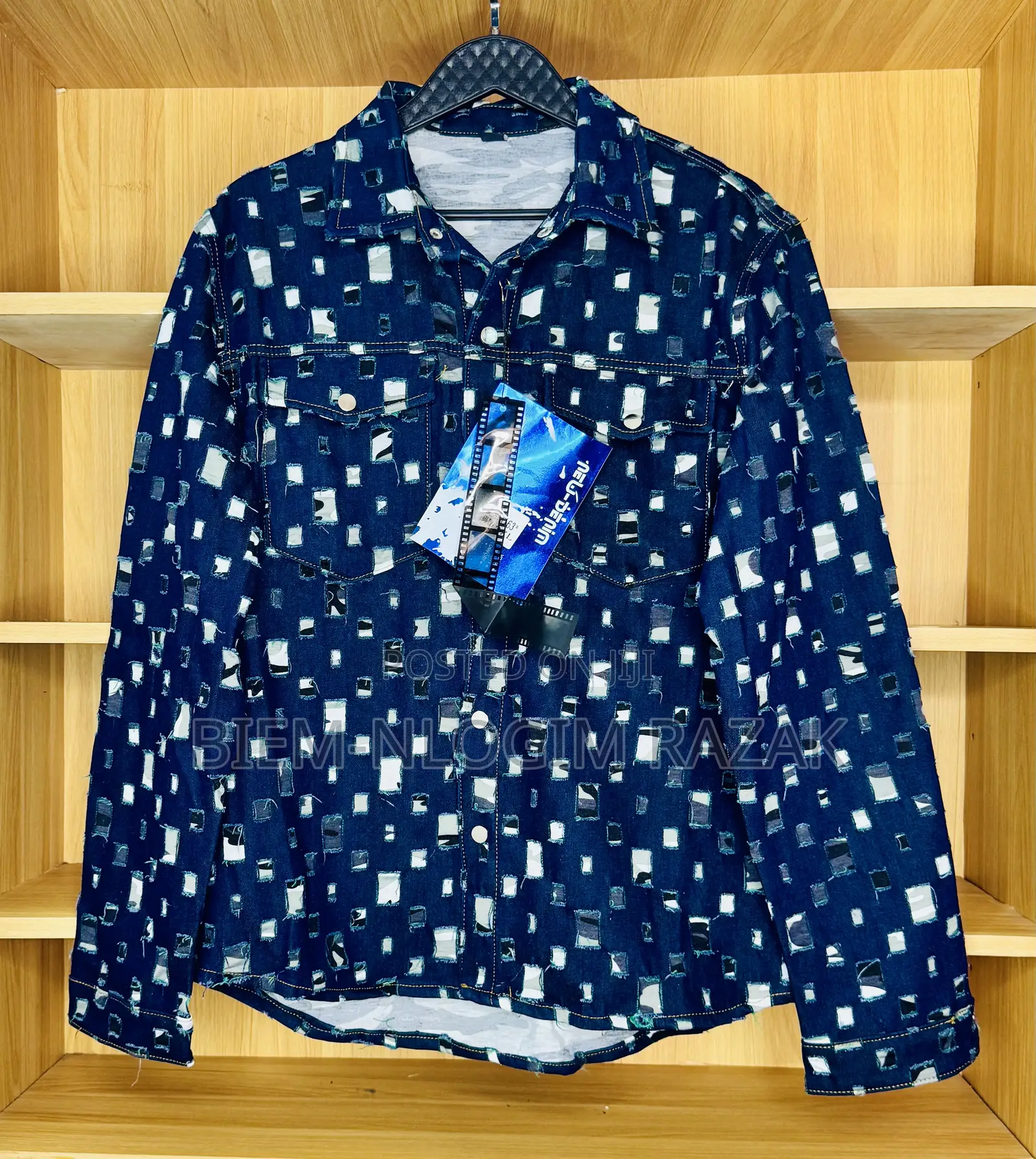 Original Gucci Jeans Jacket Available in Stock