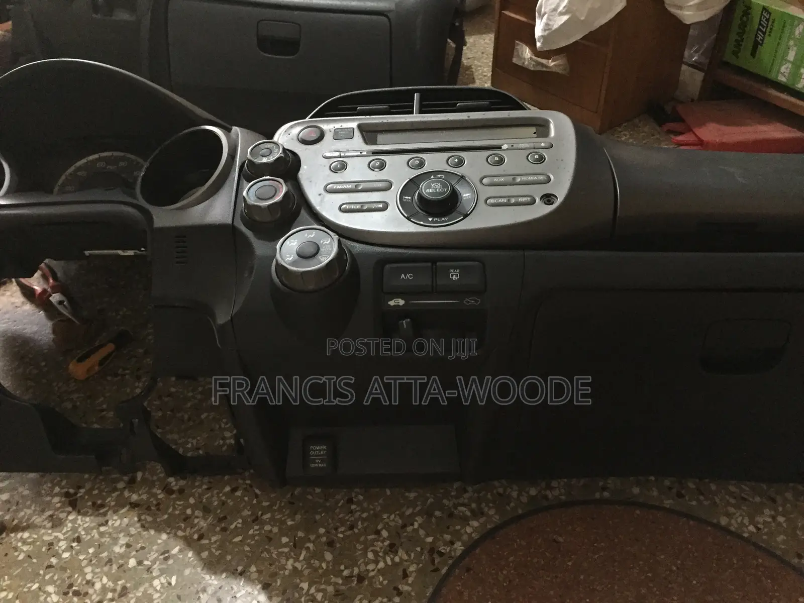 Honda Fit Dashboard