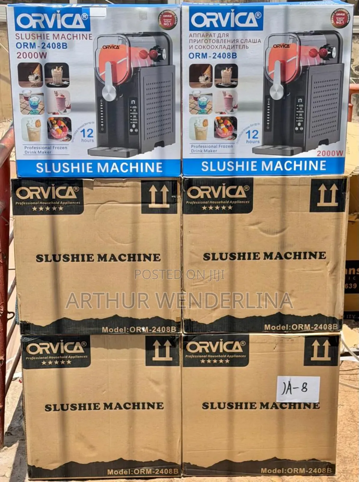 Orvica Ice Slushie Machine