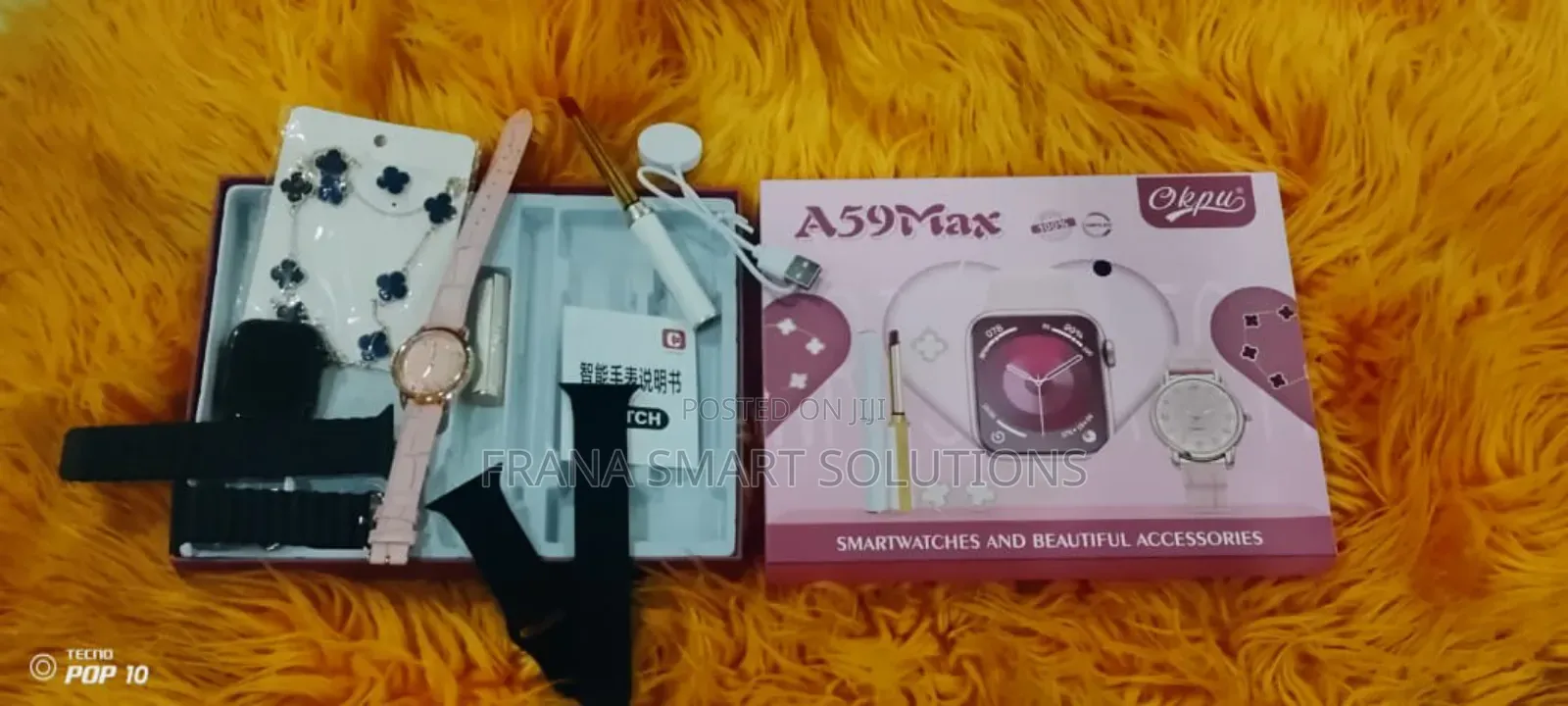 A59 Max Jewelry and Smart Watch Set