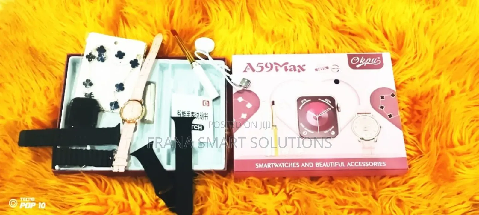 A59 Max Jewelry and Smart Watch Set