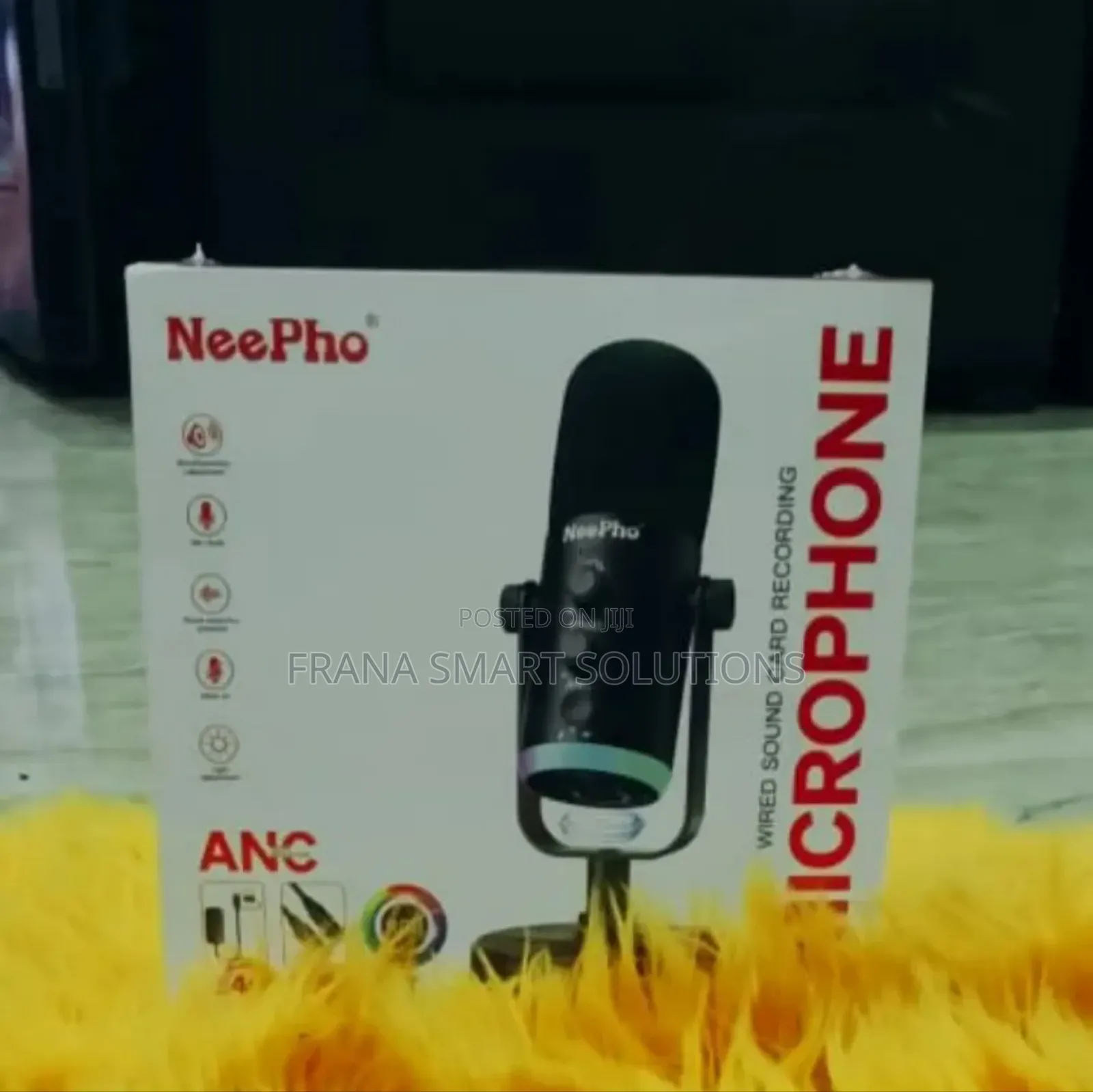 Wired Sound Card Recording Microphone