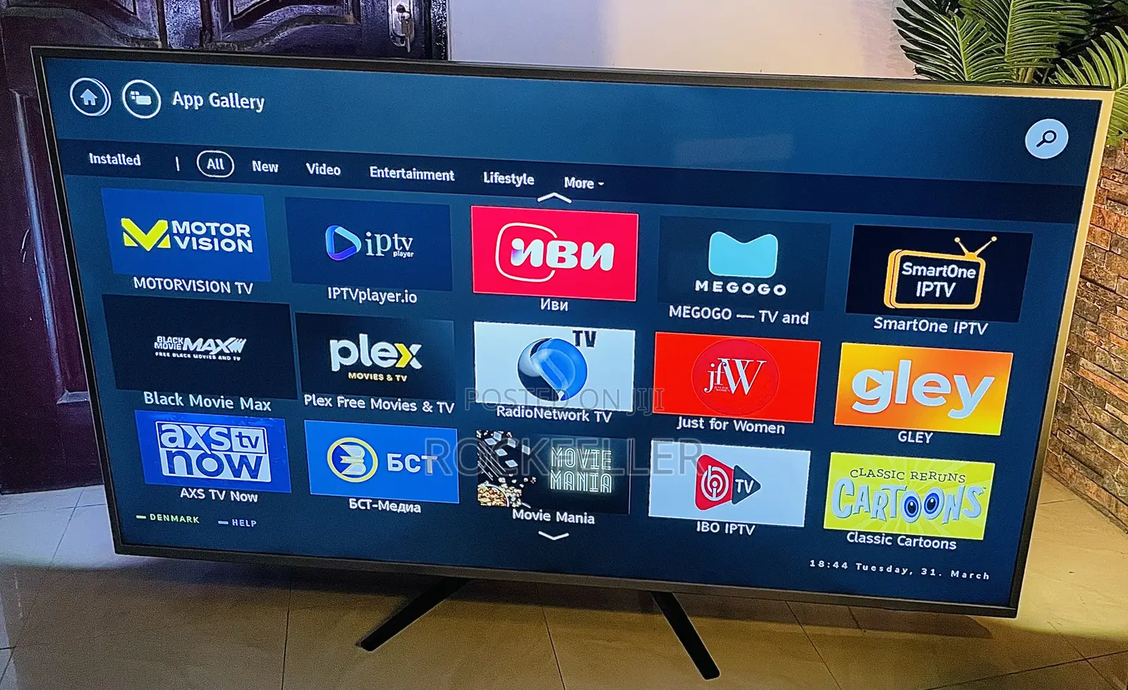 Uk Used Philips Smart Uhd HDR Digital Satellite 65 Inches