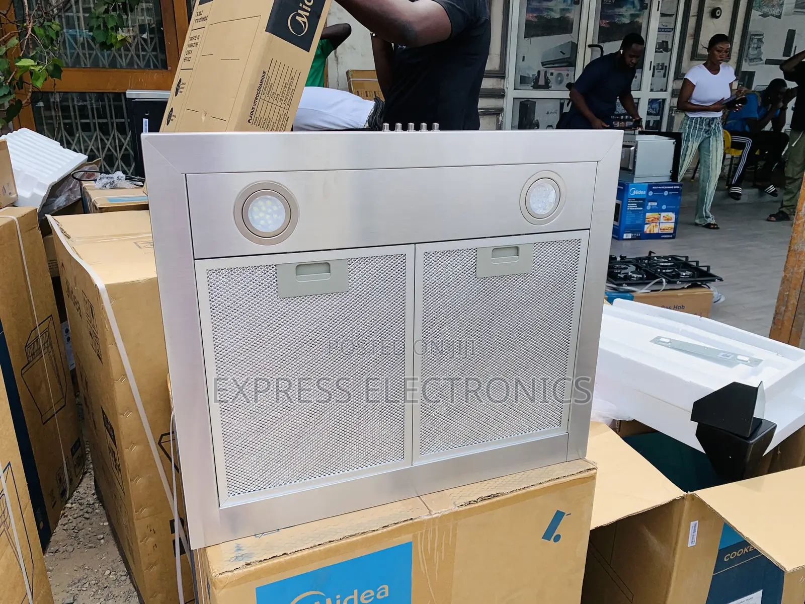 Shop From Us 60m21 Built in Midea Range Hood Extractor
