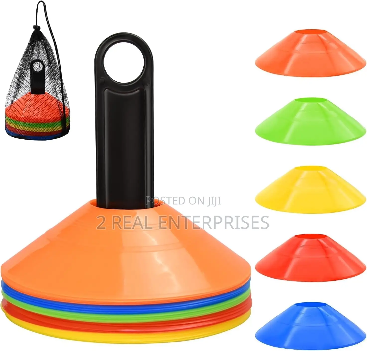 Football Training Marker Cones 50 PCS