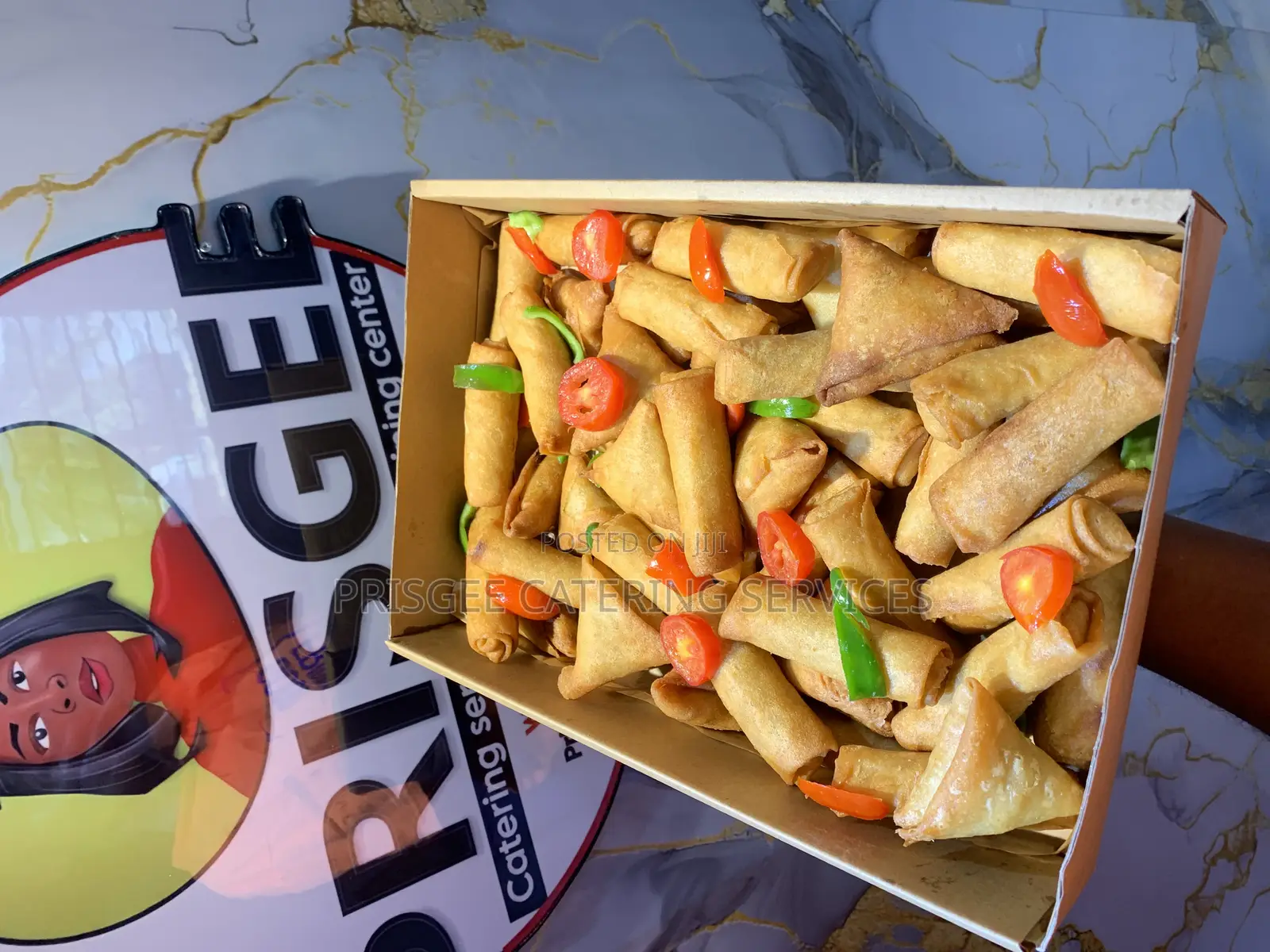 Small Chops,Spring Rolls Samosa ,Pastry Packs ,Bread Rolls Etc